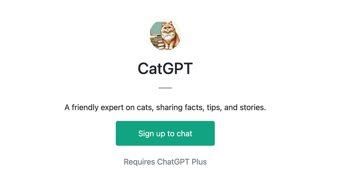 CatGPT Screenshot