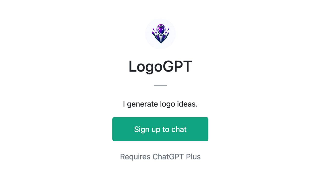 LogoGPT Screenshot