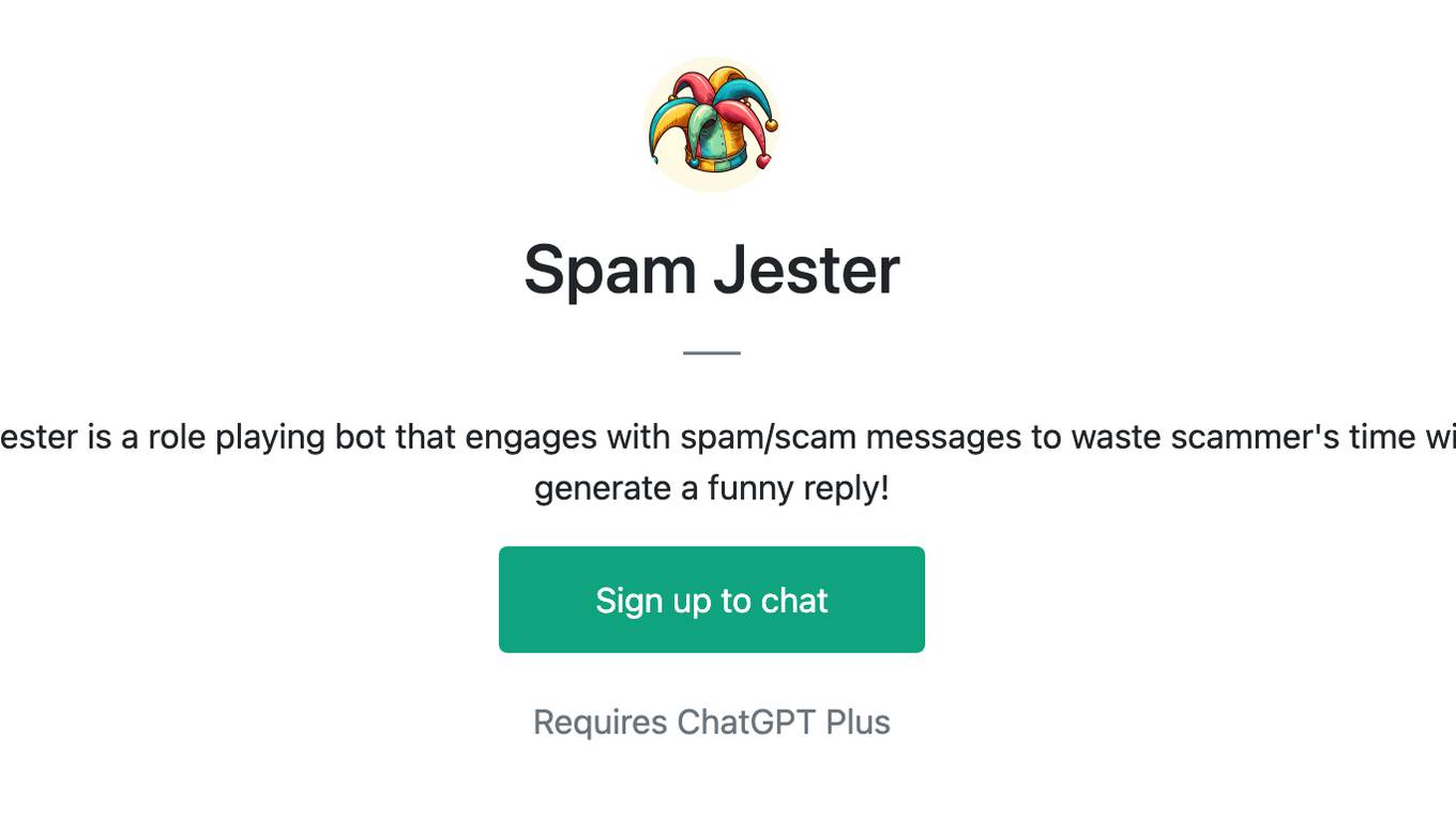 Spam Jester Screenshot