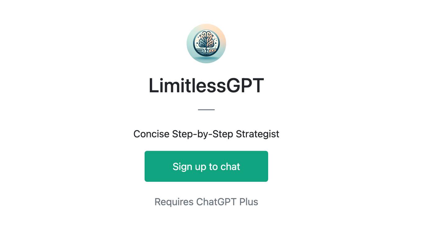 LimitlessGPT Screenshot