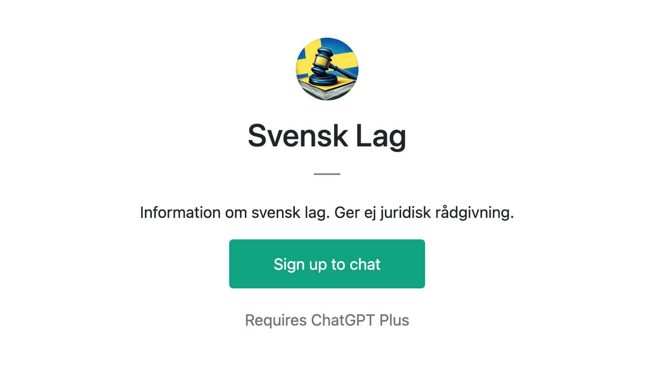 Svensk Lag Screenshot