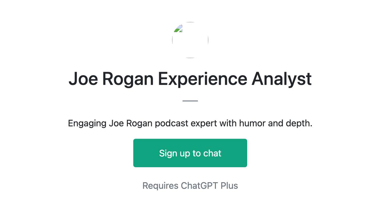 Joe Rogan Experience Analyst Screenshot