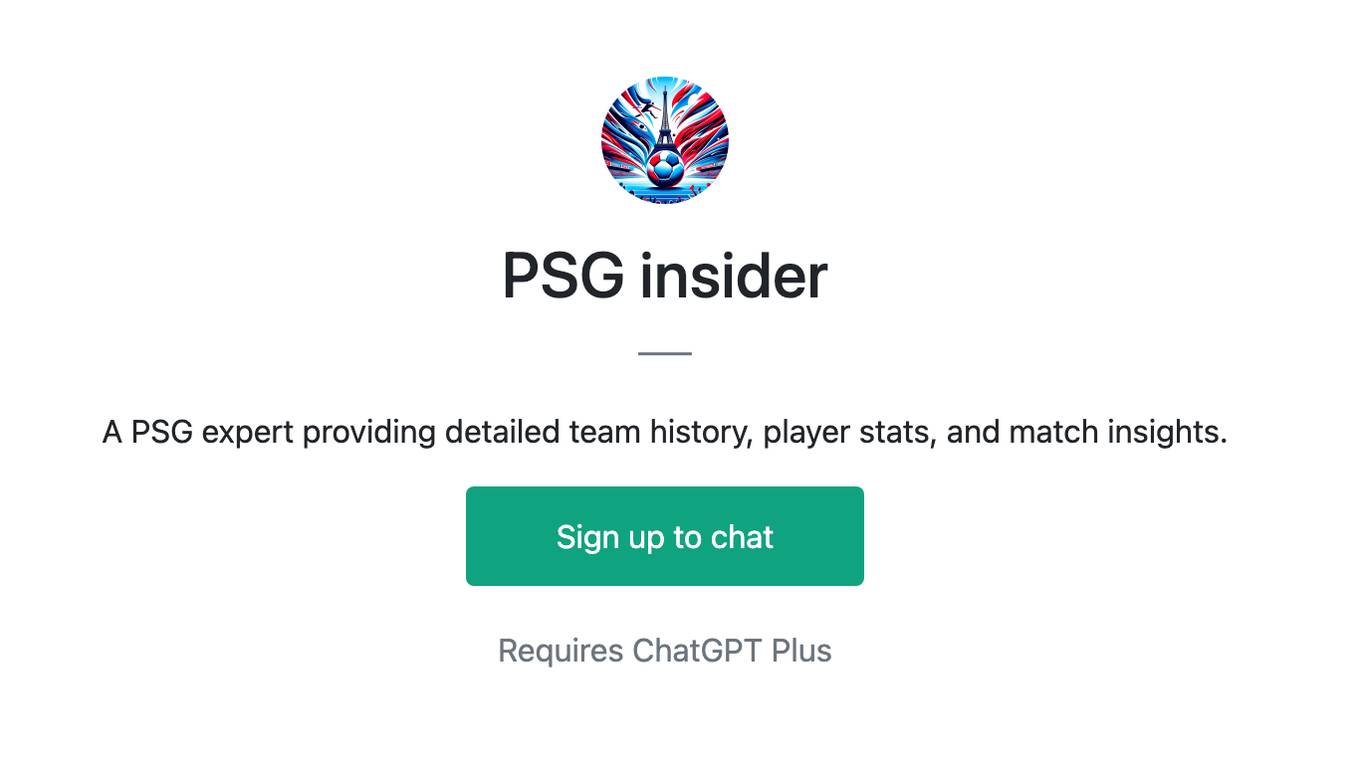 PSG insider Screenshot