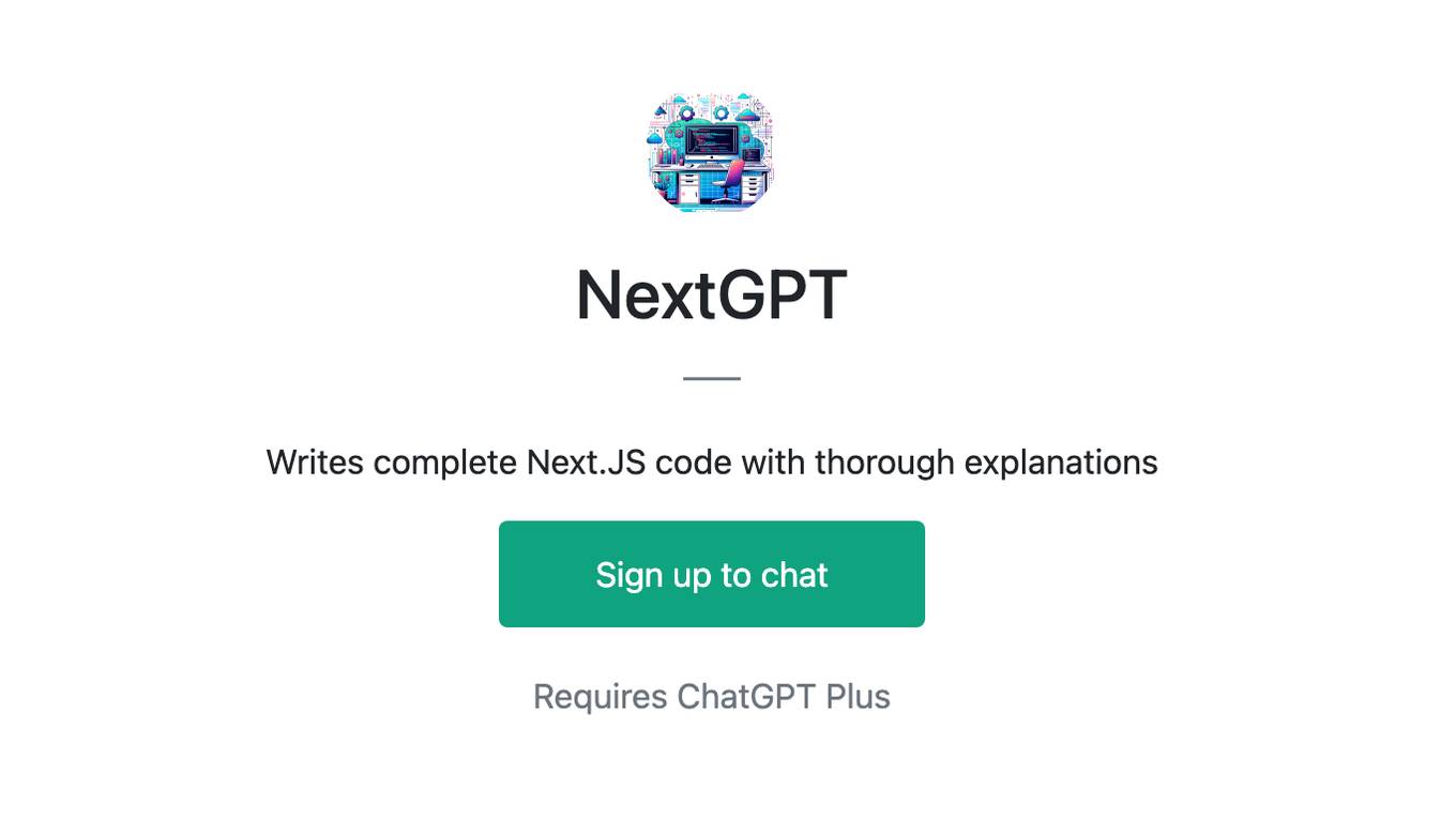 NextGPT Screenshot