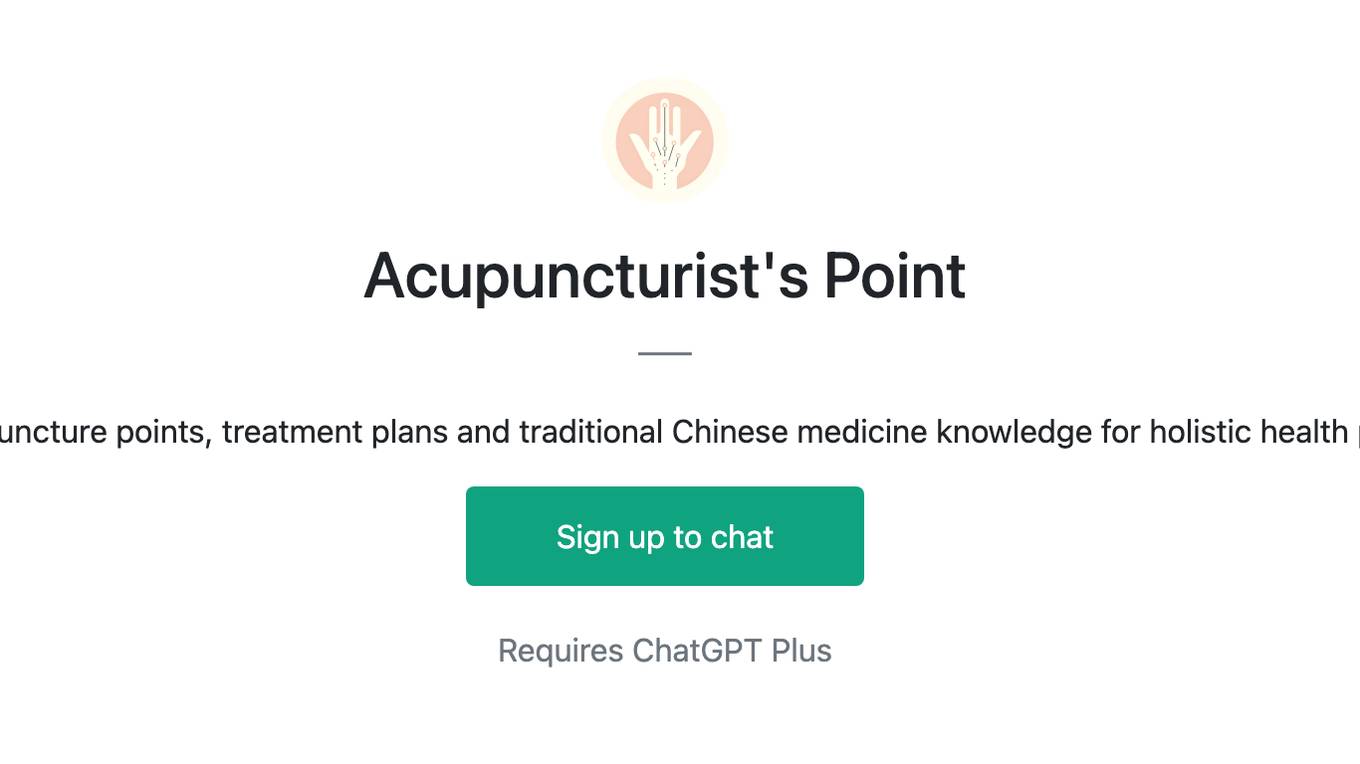 Acupuncturist's Point Screenshot