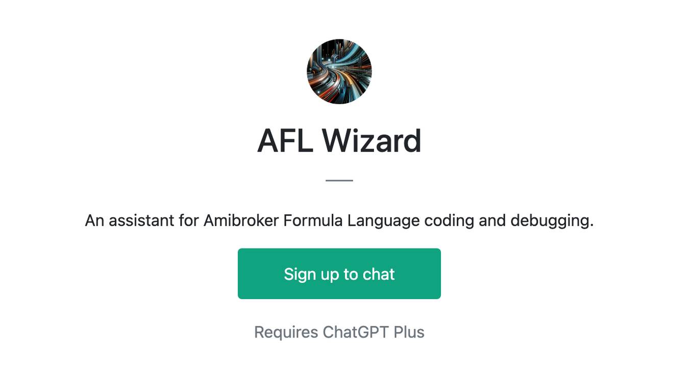 AFL Wizard Screenshot