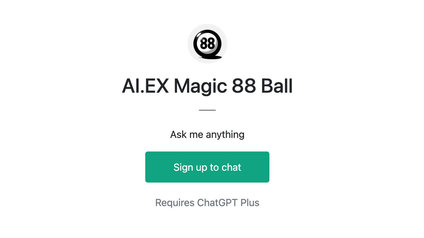 AI.EX Magic 88 Ball Screenshot