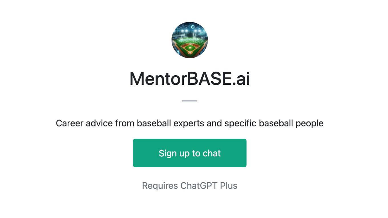 MentorBASE.ai Screenshot