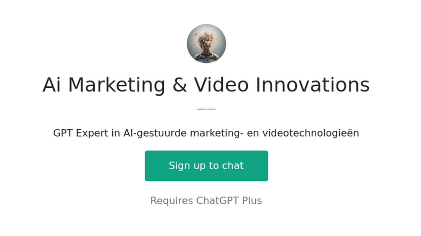 Ai Marketing & Video Innovations Screenshot