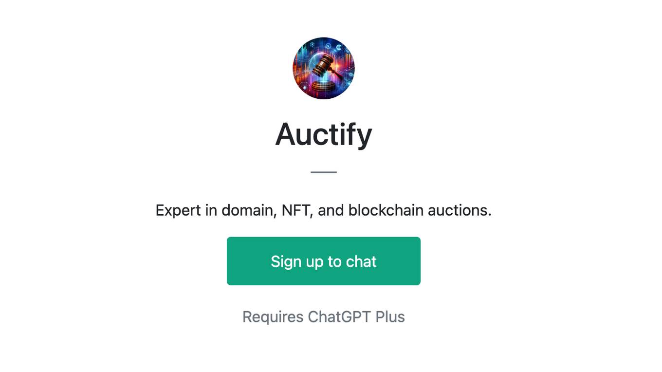 Auctify Screenshot