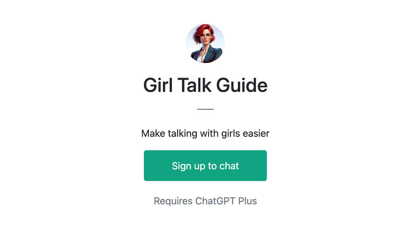 Girl Talk Guide Screenshot