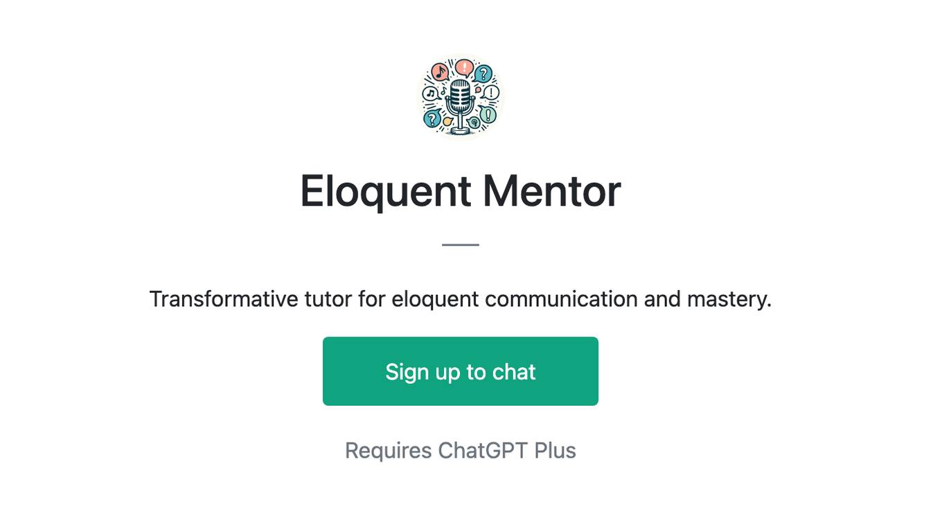 Eloquent Mentor Screenshot