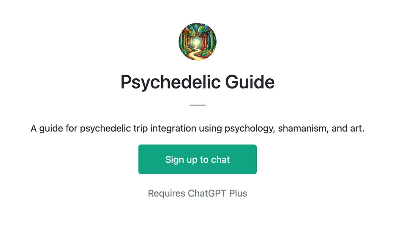 Psychedelic Guide Screenshot