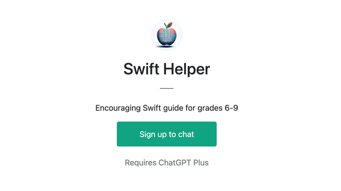 Swift Helper Screenshot