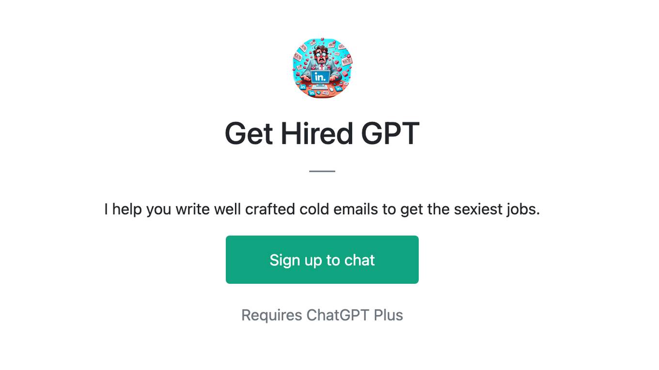 Get Hired GPT Screenshot