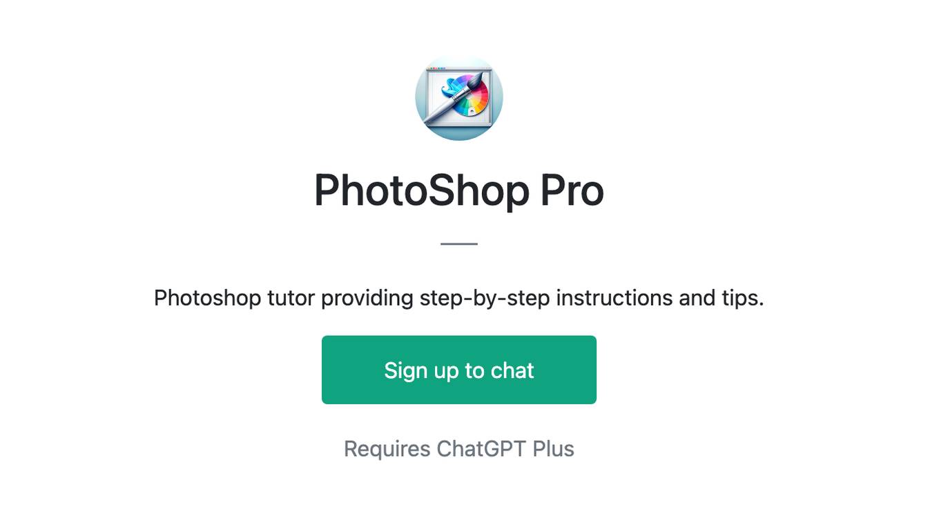 PhotoShop Pro Screenshot