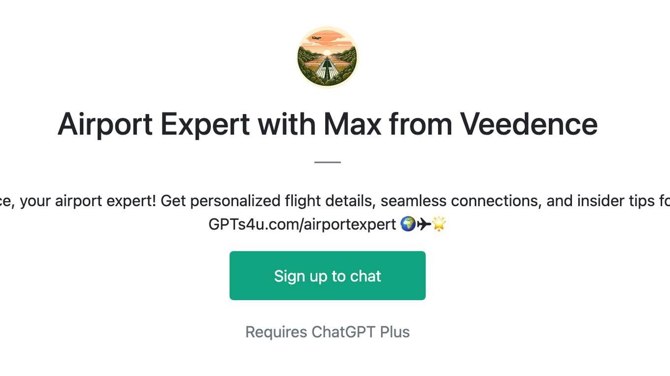 Airport Expert with Max from Veedence Screenshot