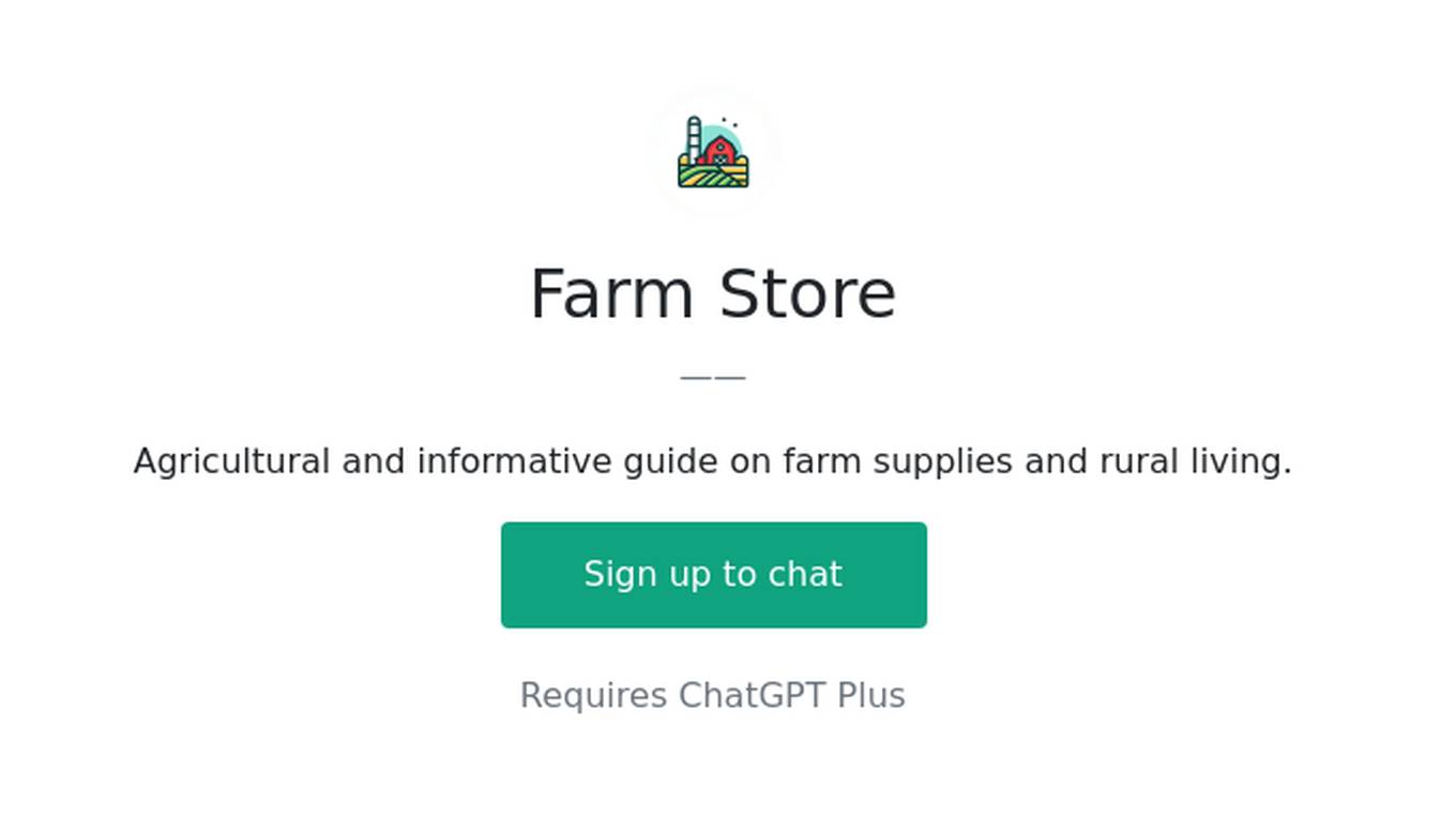 Farm Store Screenshot