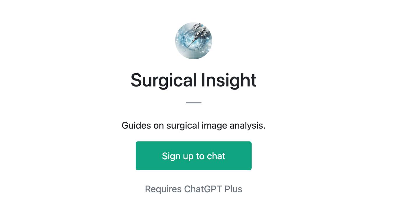 Surgical Insight Screenshot