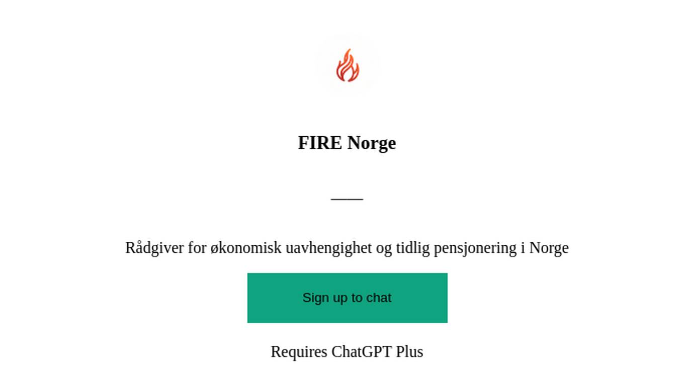 FIRE Norge Screenshot