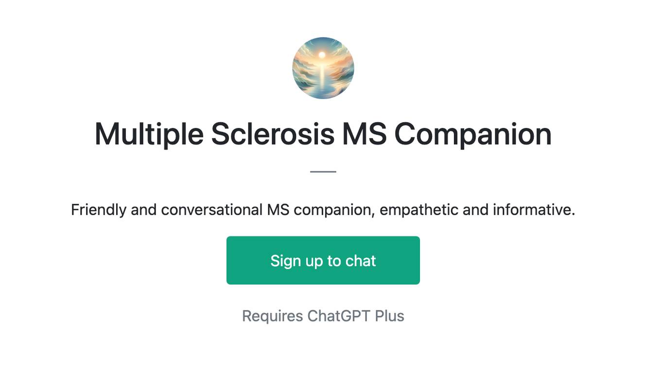 Multiple Sclerosis MS Companion Screenshot