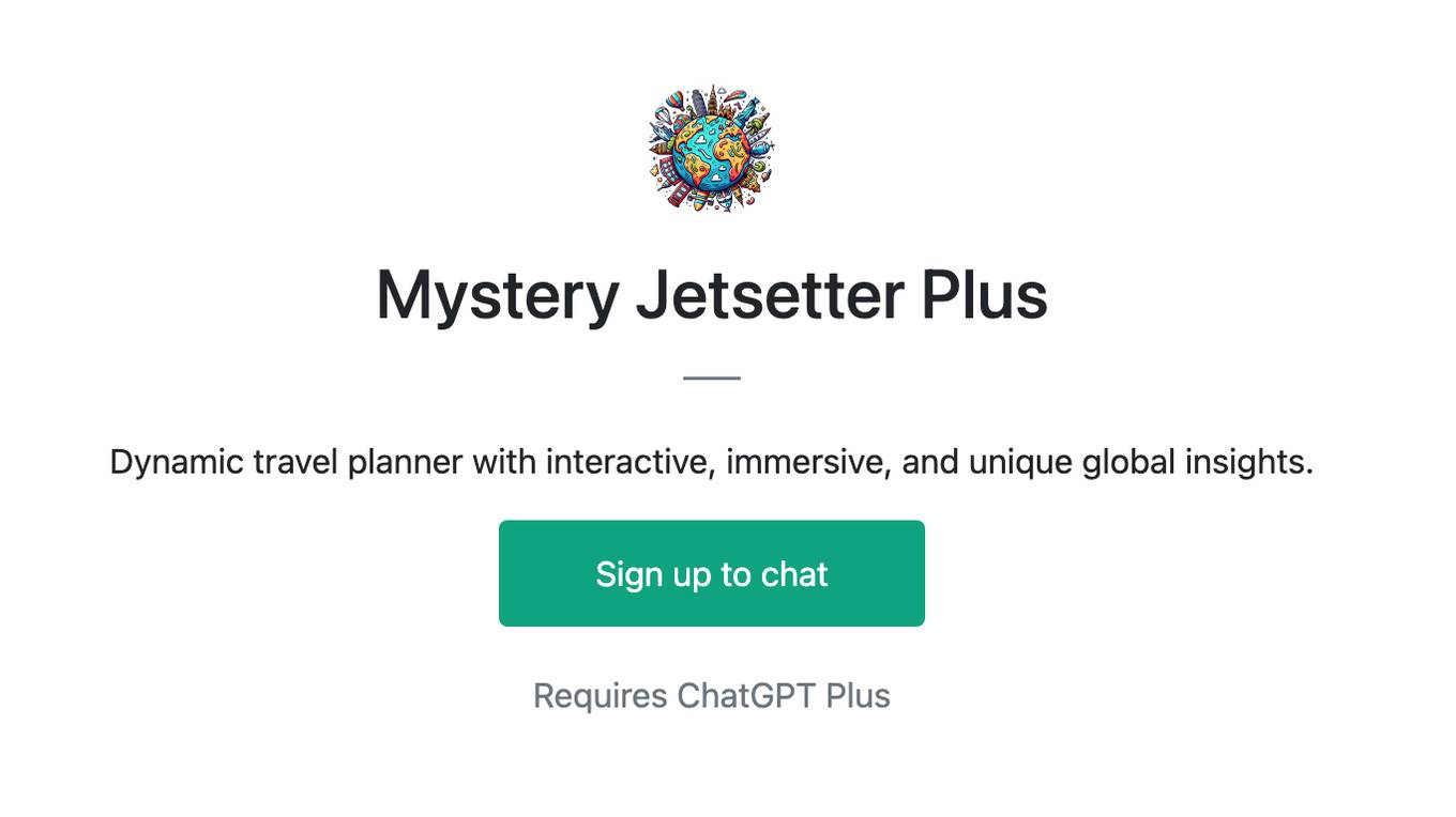 Mystery Jetsetter Plus Screenshot