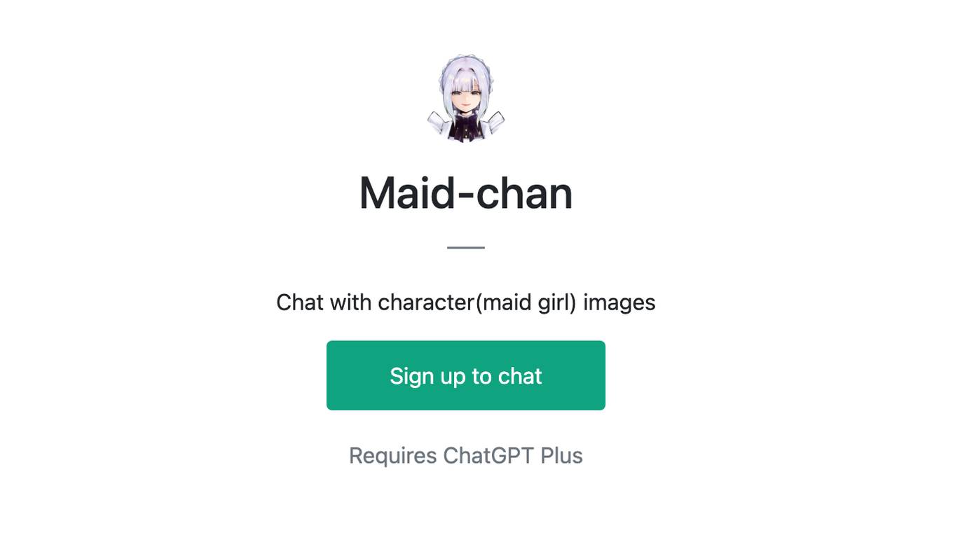 Maid-chan Screenshot