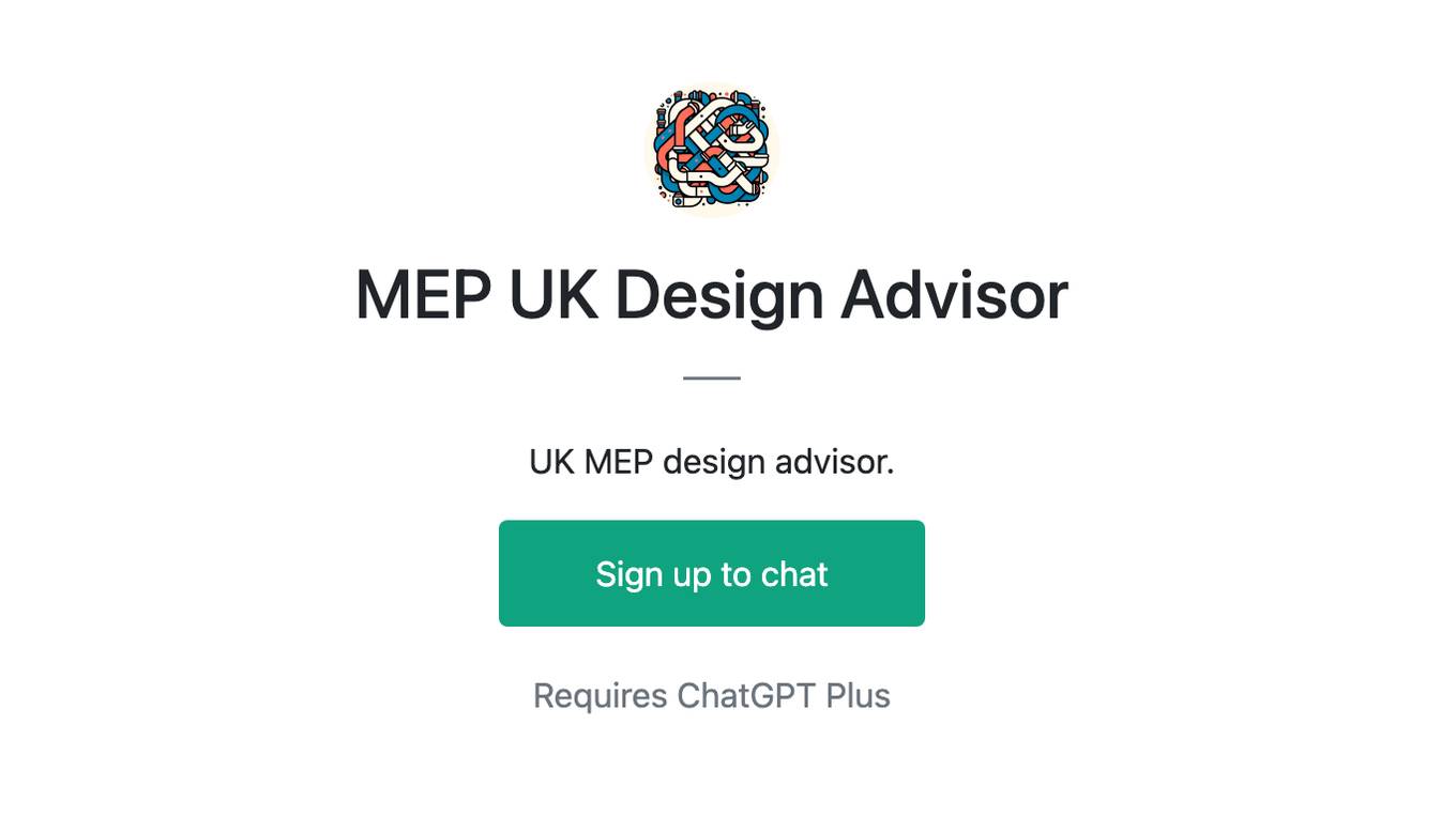 MEP UK Design Advisor Screenshot