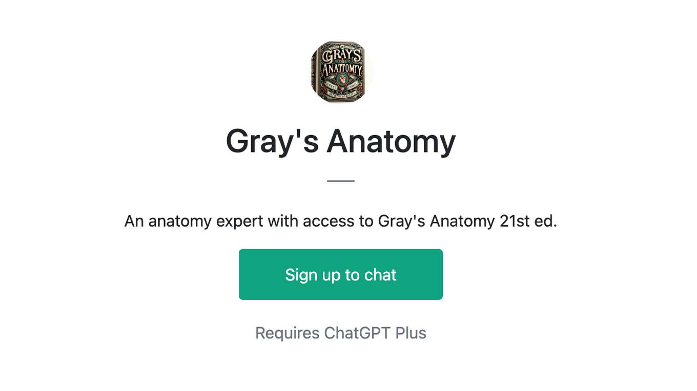 Gray's Anatomy Screenshot