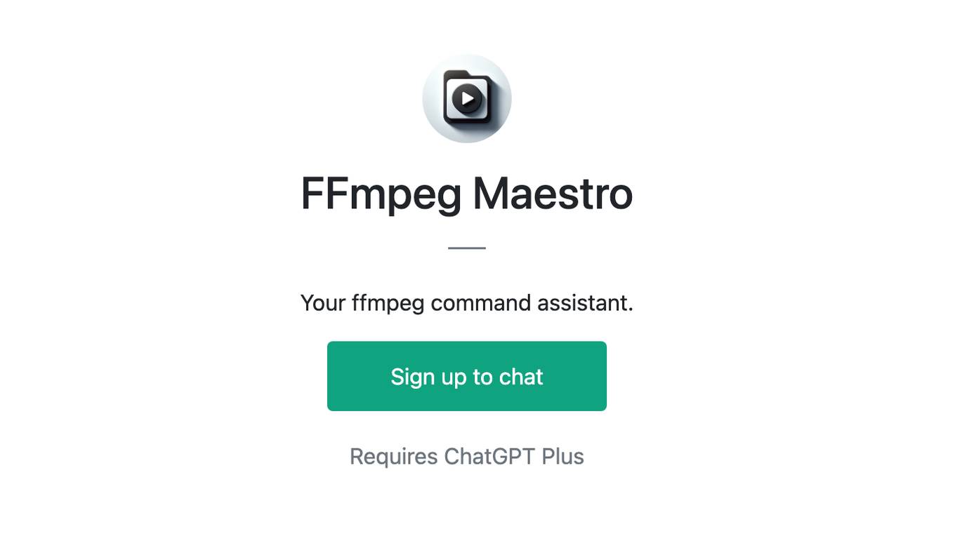 FFmpeg Maestro Screenshot