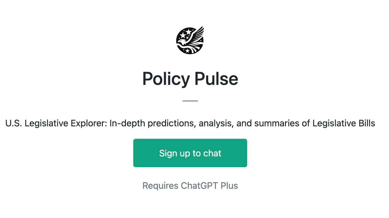 Policy Pulse Screenshot