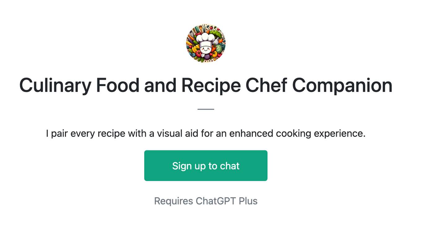 Culinary Food and Recipe Chef Companion Screenshot