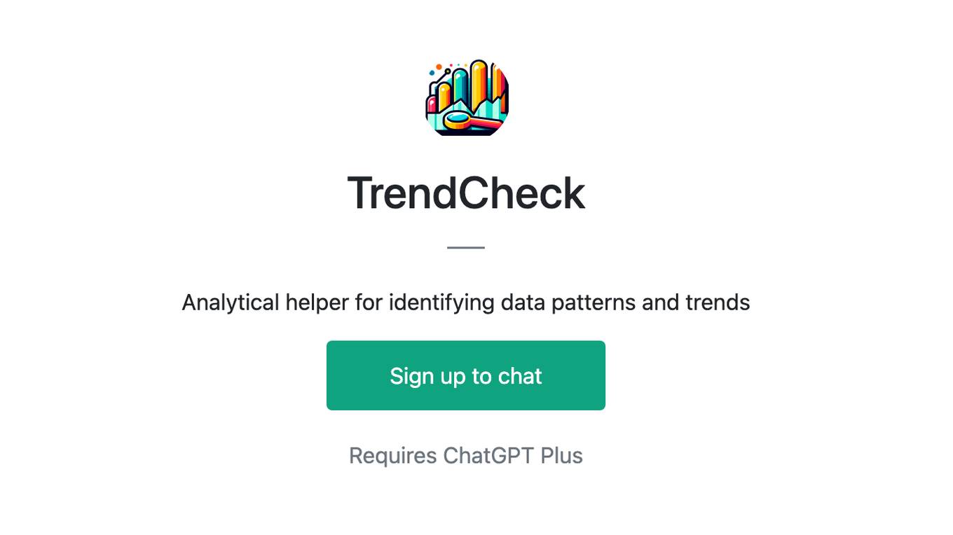 TrendCheck Screenshot