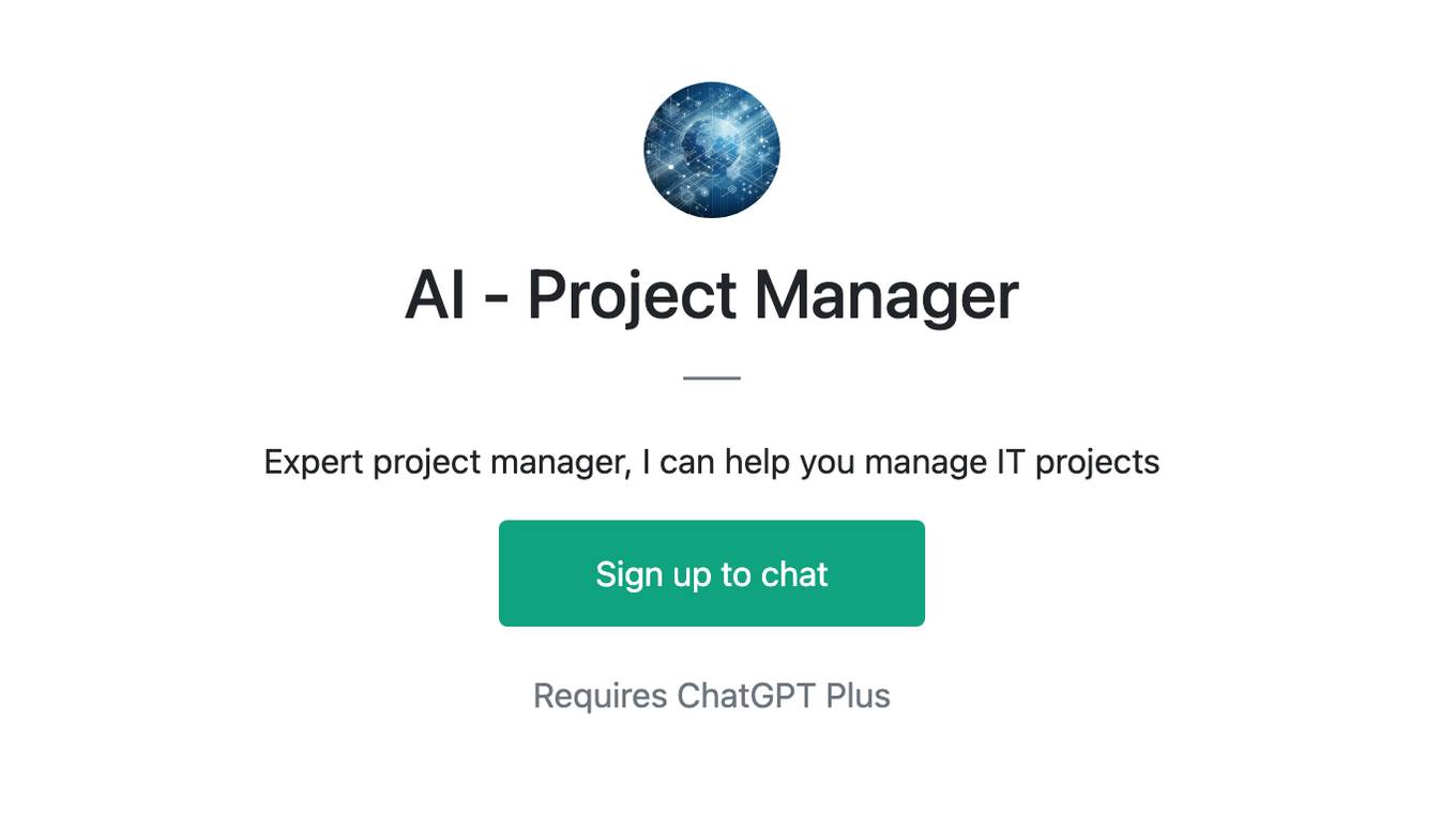 AI - Project Manager Screenshot