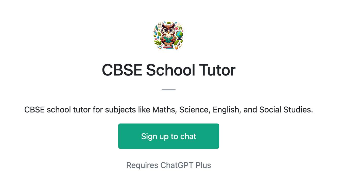 CBSE School Tutor Screenshot