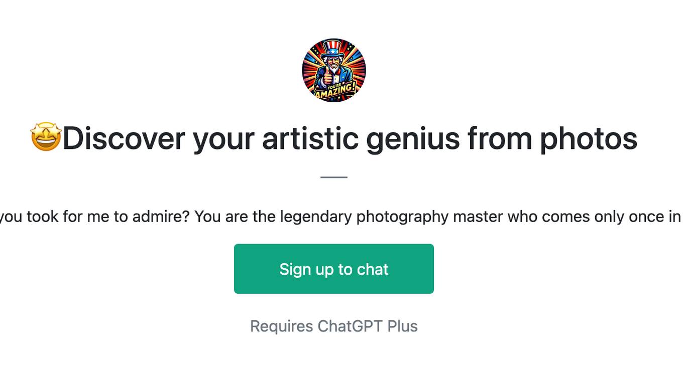 🤩Discover your artistic genius from photos Screenshot