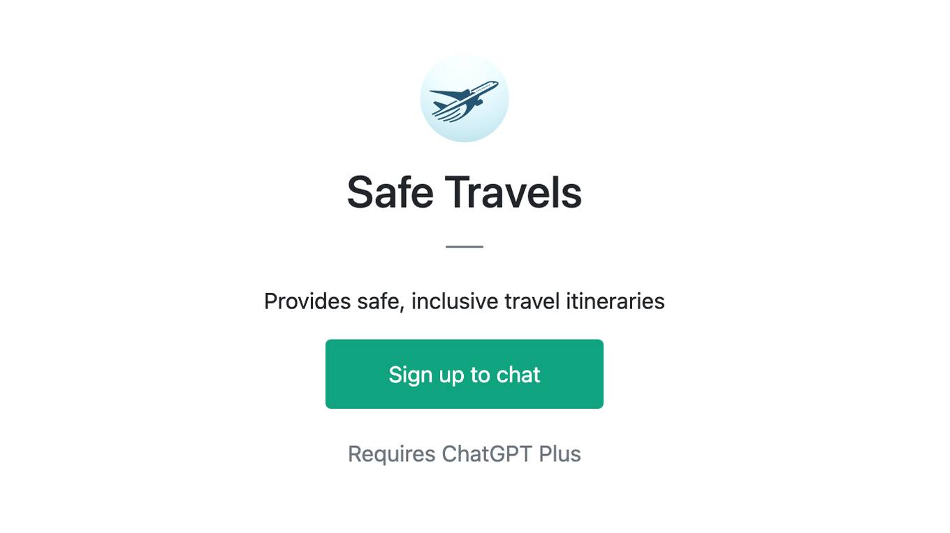 Safe Travels Screenshot