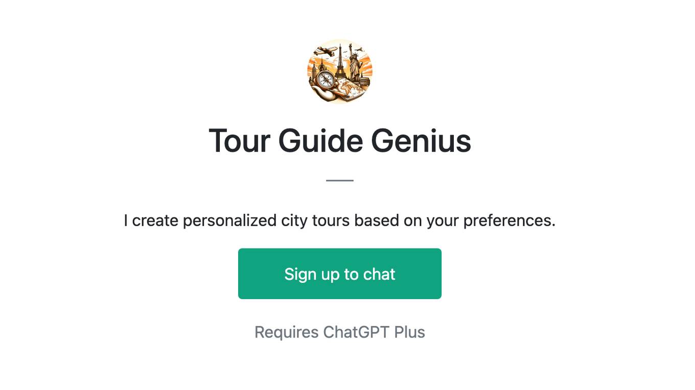 Tour Guide Genius Screenshot