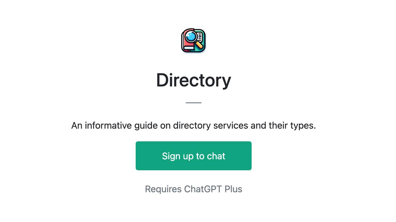 Directory Screenshot