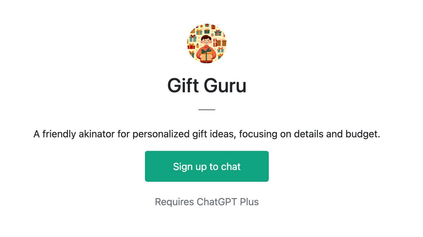 Gift Guru Screenshot