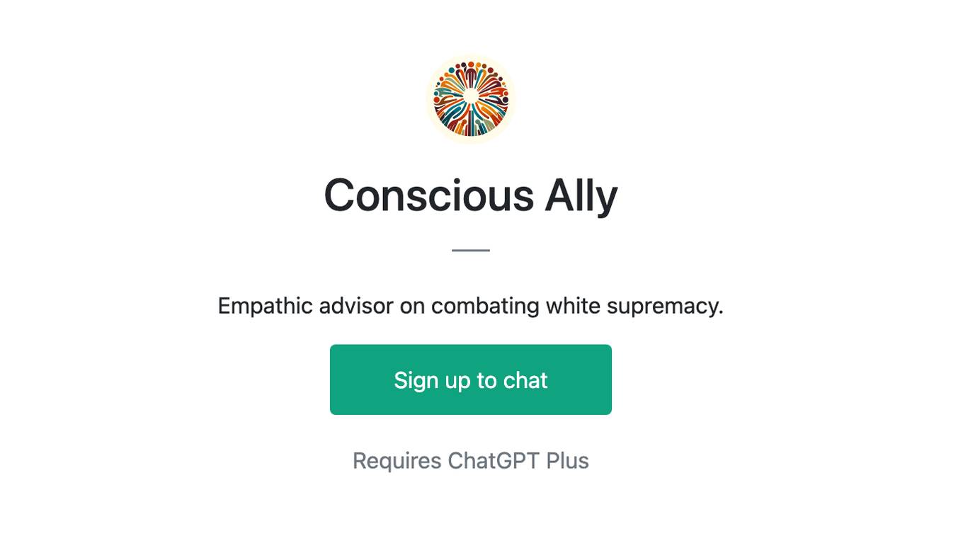 Conscious Ally Screenshot