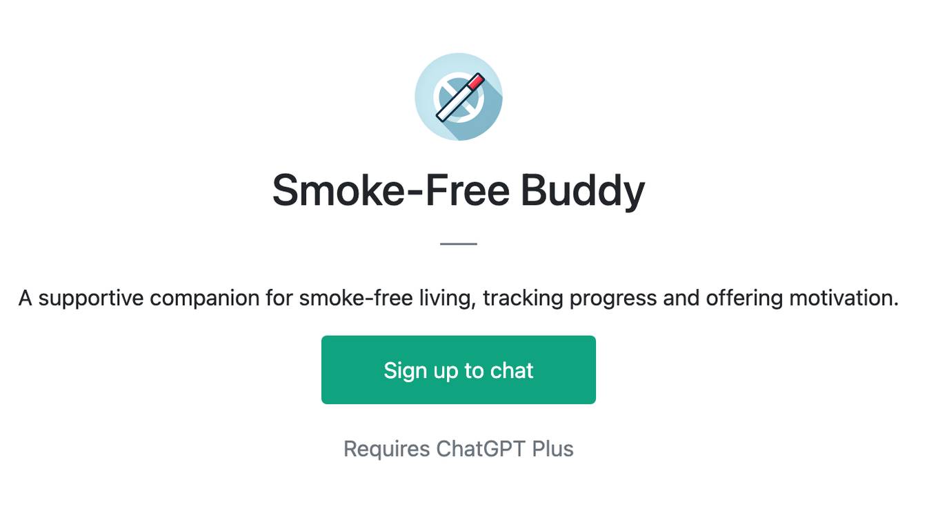 Smoke-Free Buddy Screenshot