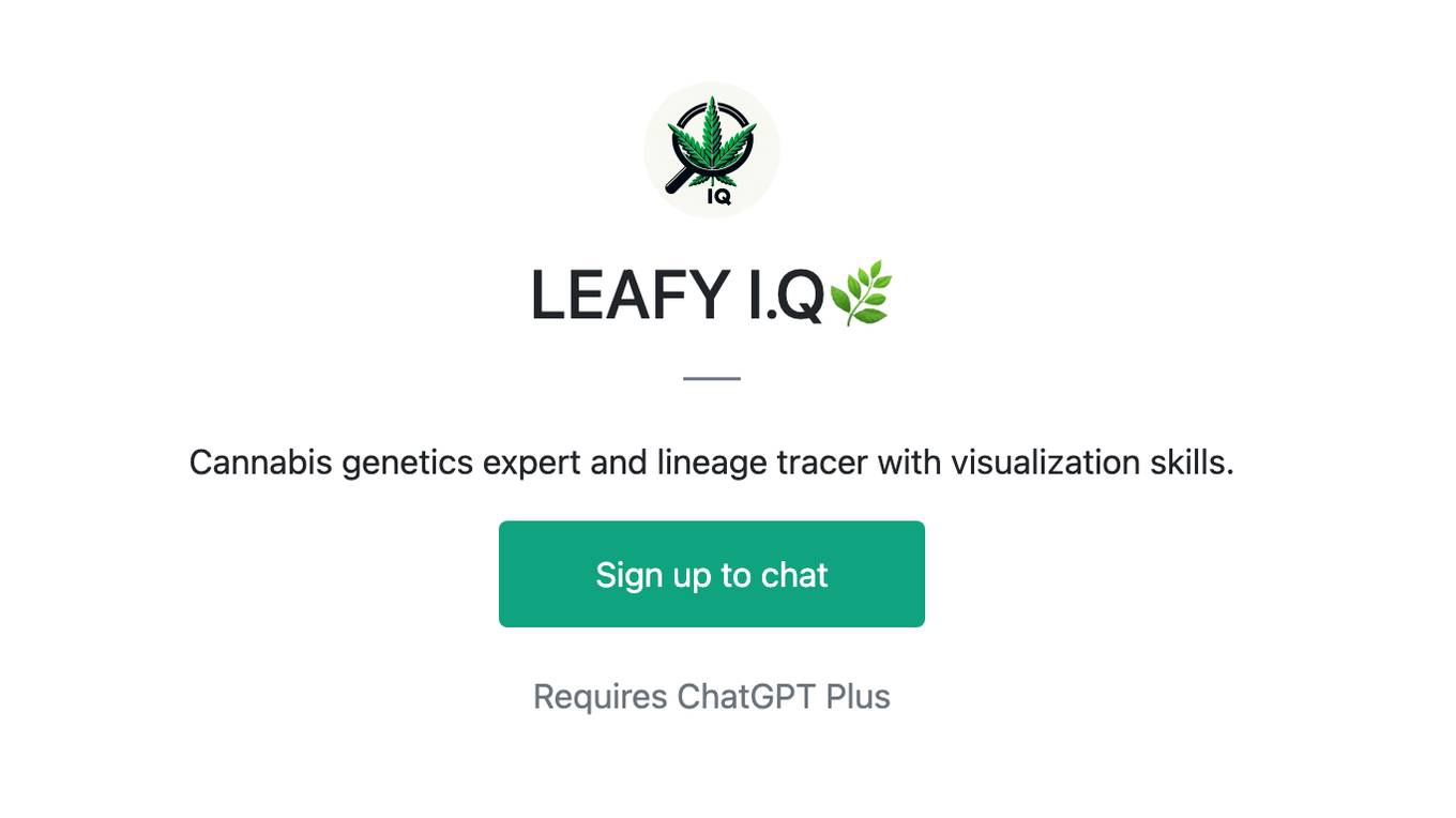 LEAFY I.Q🌿 Screenshot