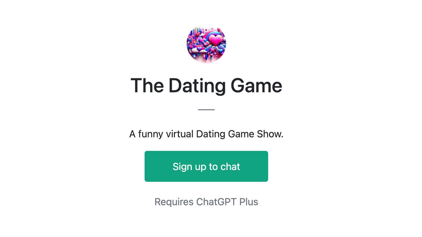 The Dating Game Screenshot