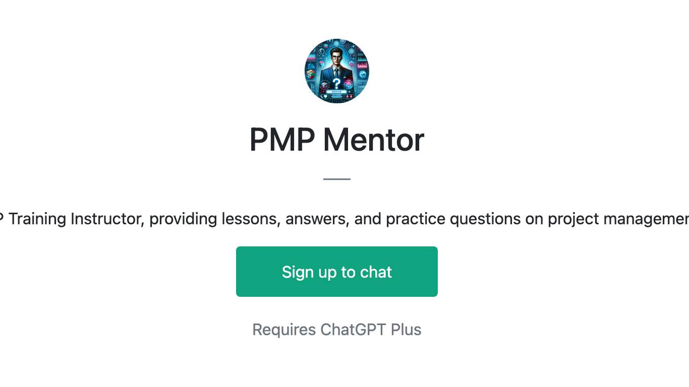 PMP Mentor Screenshot