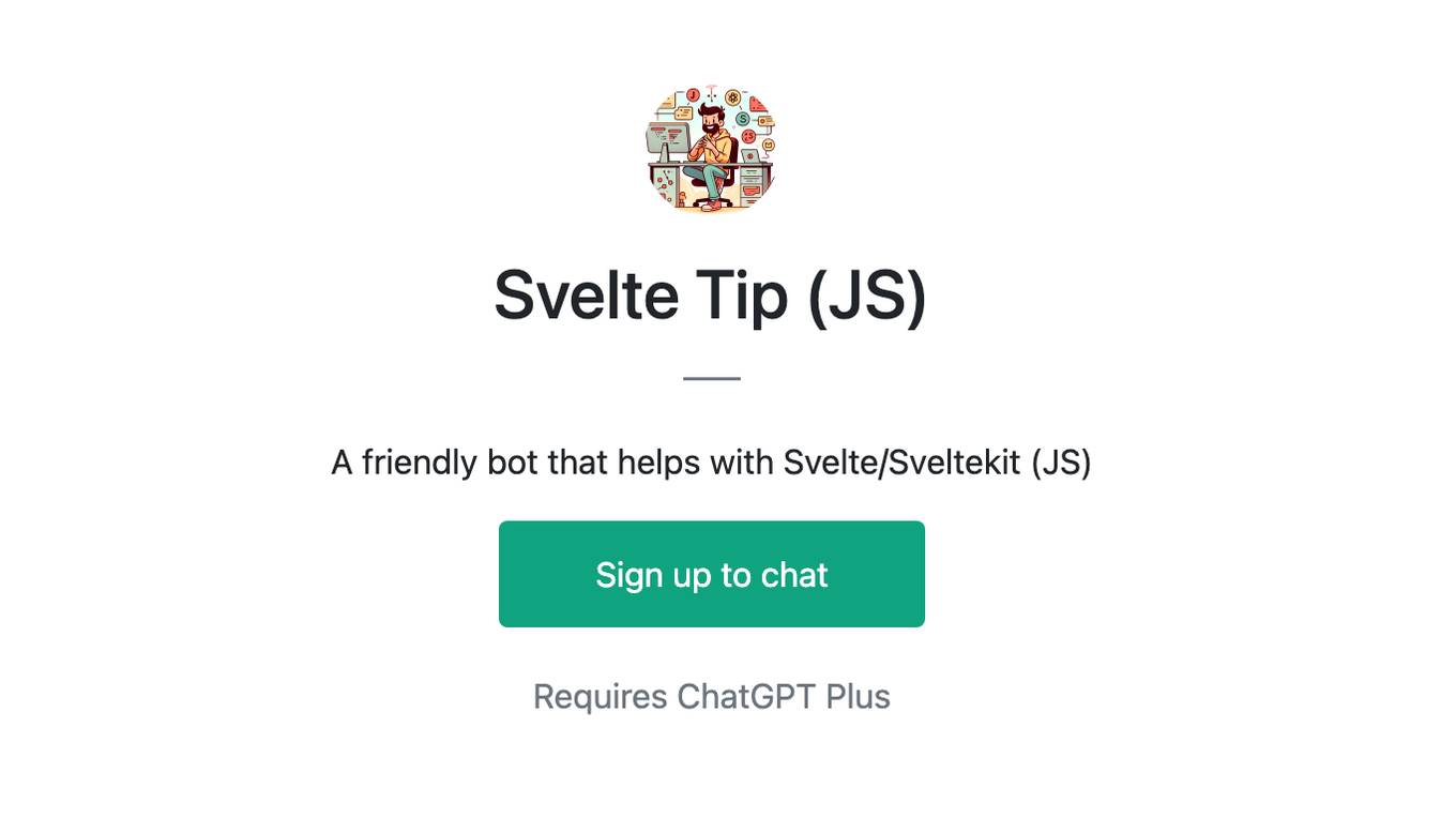 Svelte Tip (JS) Screenshot