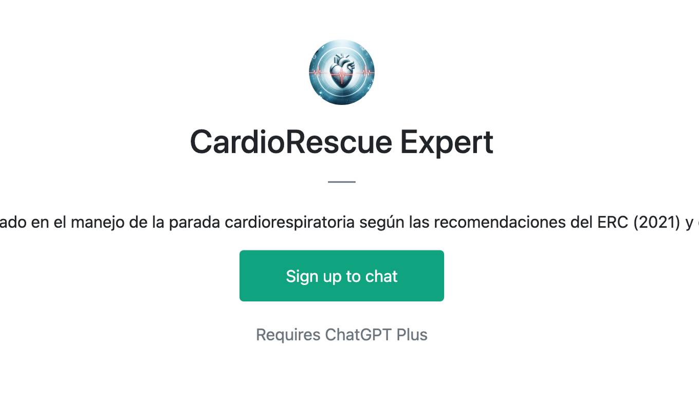 CardioRescue Expert Screenshot