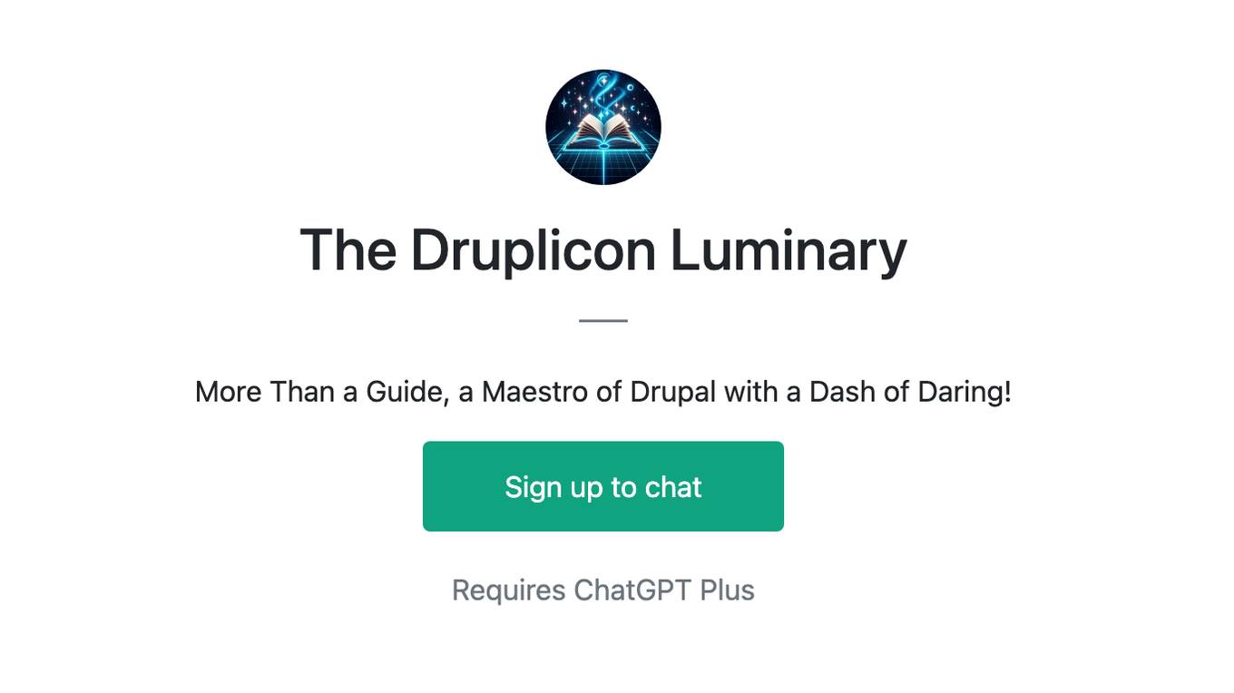 The Druplicon Luminary Screenshot