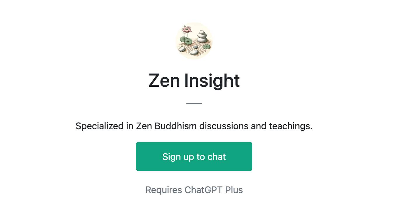 Zen Insight Screenshot