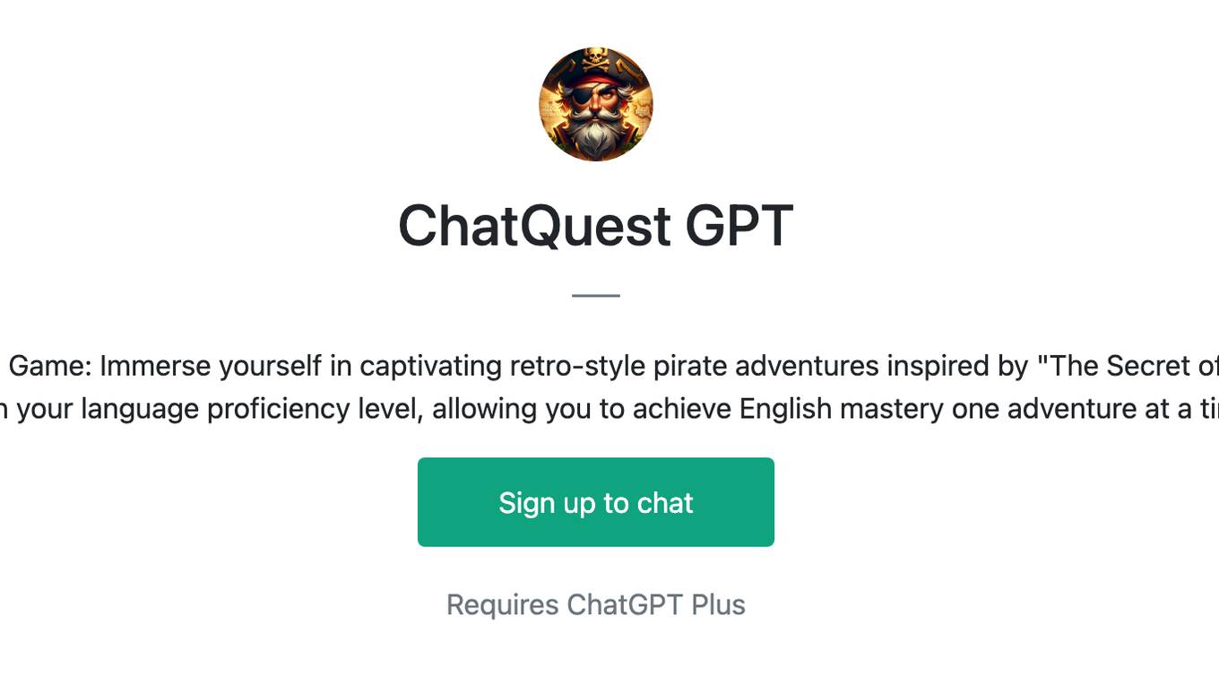 ChatQuest GPT Screenshot